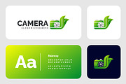 Gradient Modern Nature Leaf Camera, a Branding & Logo Template by Artnivora.Std (Thumbnail 2 of 3)