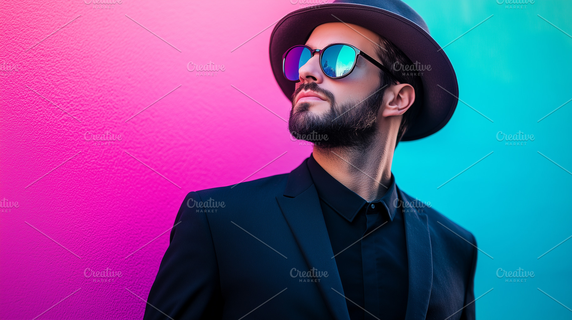 Stylish young man with sunglasses, a Person Photo by MistyDay