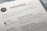 Beautiful Resume Template, a Resume Template by dreamboxsupply (Thumbnail 6 of 6)