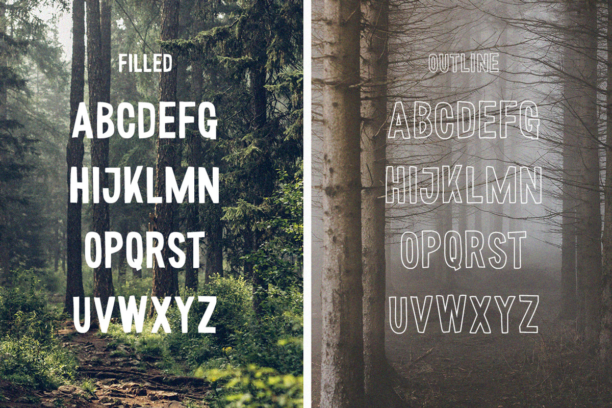 Wonderful Wilderness Font Duo preview 6