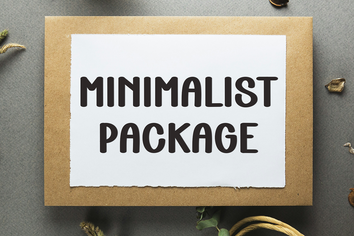 Minimalist Alphabet, a Script Font by FreshTypeINK (Photo 8 of 8)