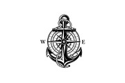 Nautical Anchor Compass Bundle, an Illustration by Creativeshirt (Thumbnail 16 of 31)