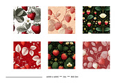 Strawberry Retro Art Style Patterns, a Pattern Graphic by karenfoleyphoto (Thumbnail 14 of 16)