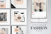 Instagram Fashion Pack, a Social Media Template by Tugcu Design Co. (Thumbnail 1 of 5)