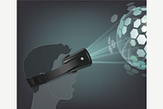 VR and AR Big Set, an Object Illustration by Zonda (Thumbnail 13 of 33)