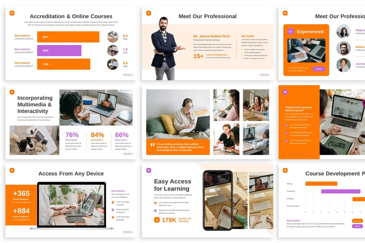 Educa - Education Keynote Template, a Presentation Template by SlideFactory (Photo 3 of 4)