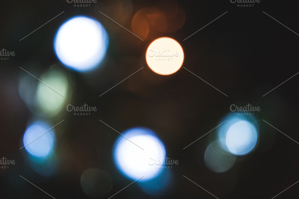 7 Bokeh Backgrounds, a Texture Graphic by Tortoiseshell Black Shop (Photo 6 of 7)