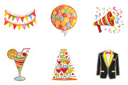 new year clipart, an Illustration by CreationArt (Thumbnail 3 of 5)