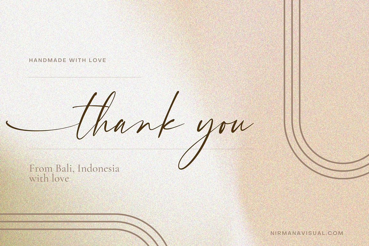 Beauty Handwriting handwritten font, a Script Font by Nirmana Visual (Photo 11 of 11)