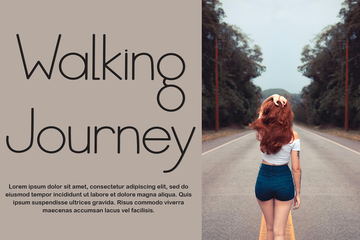 Sans Sample, a Sans Serif Font by FreshTypeINK (Photo 4 of 8)