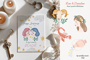 Hand-Painted Celestial Clipart, an Object Illustration by Essentially Nomadic (Thumbnail 8 of 11)