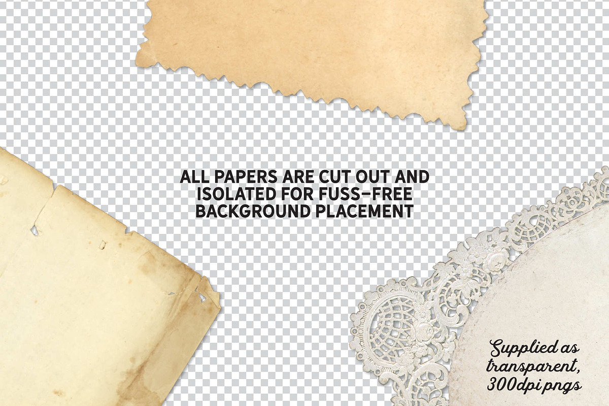 Vintage Paper Ephemera Archive, a Texture Graphic by The Artifex Forge (Photo 7 of 18)