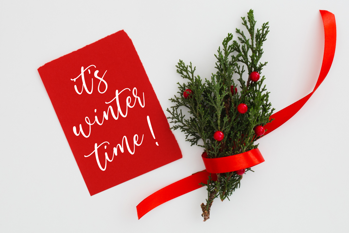 Winter Festival - Calligraphy Font preview 7