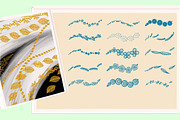 Boho brushes set with stamps, a Brush Add-On by Big Bundles Shop (Thumbnail 6 of 32)