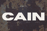 CAIN FONT - MODERNDISPLAY SAN SERIF, a Sans Serif Font by BURSTYPE (Thumbnail 1 of 9)