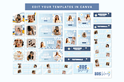 Blue Shopify Retro Website Banners, a Shopify Template by Template Twist Shop (Thumbnail 2 of 5)