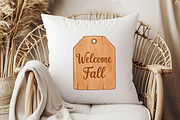 Vintage Wooden Autumn Tags Clipart, an Illustration by Libby Wishes (Thumbnail 6 of 10)