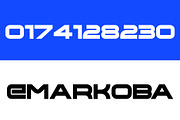 Xeriko | Futuristic Font, a Sans Serif Font by NazmulsDesign (Thumbnail 4 of 10)