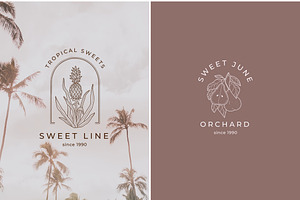 Orchard Logo Elements And Templates