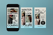 Beige Winter Fashion Instagram Pack, a Social Media Template by graphicook (Thumbnail 6 of 6)