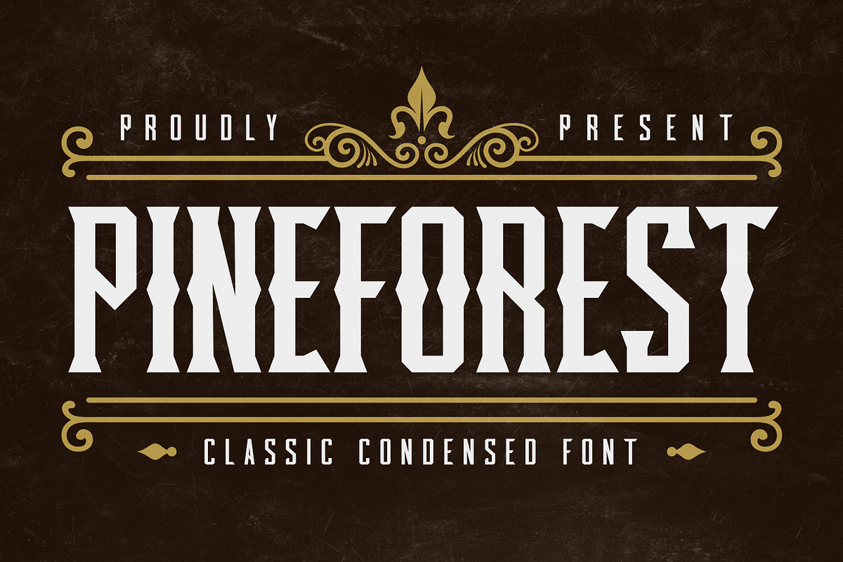 Pineforest - Classic Condensed Font, a Sans Serif Font by Almarkhatype (Photo 11 of 11)