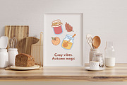 Cozy Autumn Sticker Pack, a Seasonal Illustration by Kristina Chistiakova (Thumbnail 5 of 5)