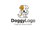 Doggy Logo, a Branding & Logo Template by mocha7 (Thumbnail 1 of 3)