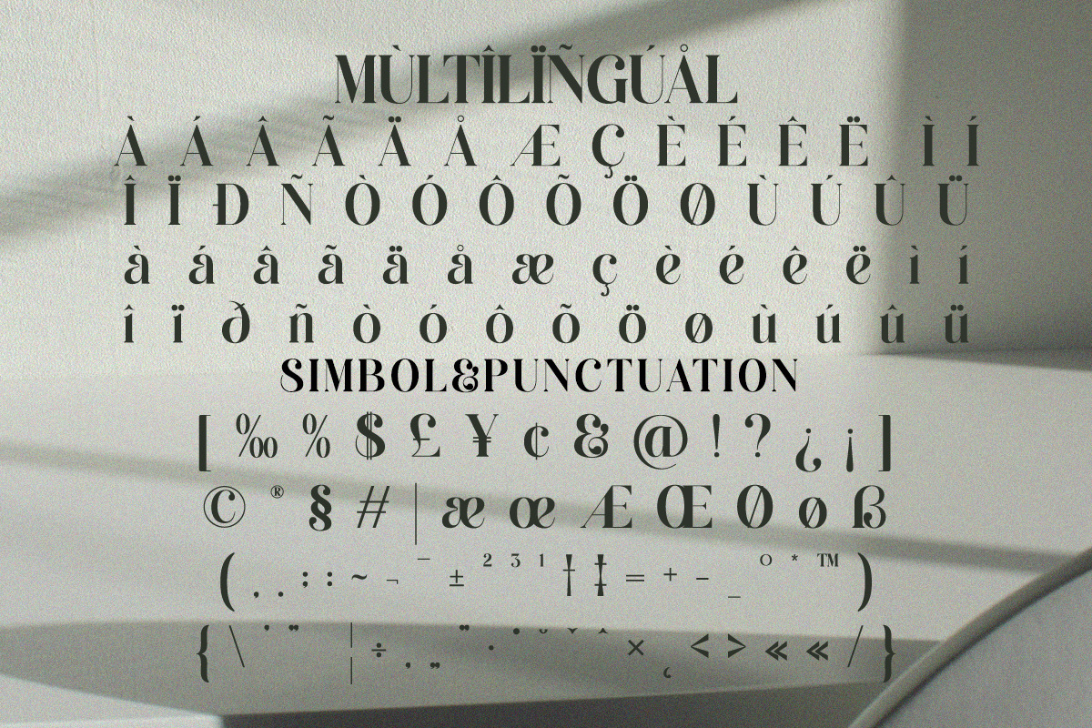 Bravo Majesty - Modern Elegant Serif, a Serif Font by Qweera Studio (Photo 11 of 12)