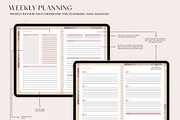 Undated digital planner, a Presentation Template by SofiaDesign16 (Thumbnail 4 of 13)