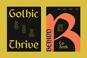 CS Amenity – Gothic Uncial Font, a Blackletter Font by Craft Supply Co. (Thumbnail 3 of 8)