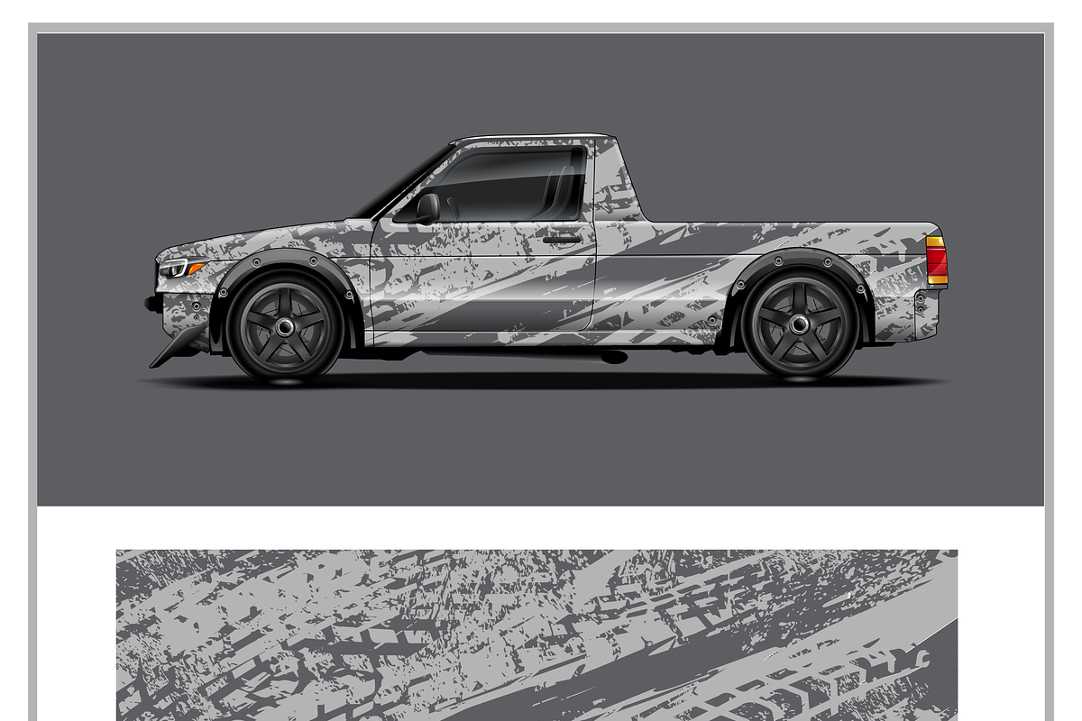 Dynamic Truck Wrap Design, a Work Illustration by CarWrap design (Photo 3 of 3)