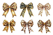 Leopard Glitter Bow Sublimation, an Illustration by CreationArt (Thumbnail 5 of 5)