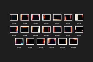 Vintage Film Burn Overlay Pack
