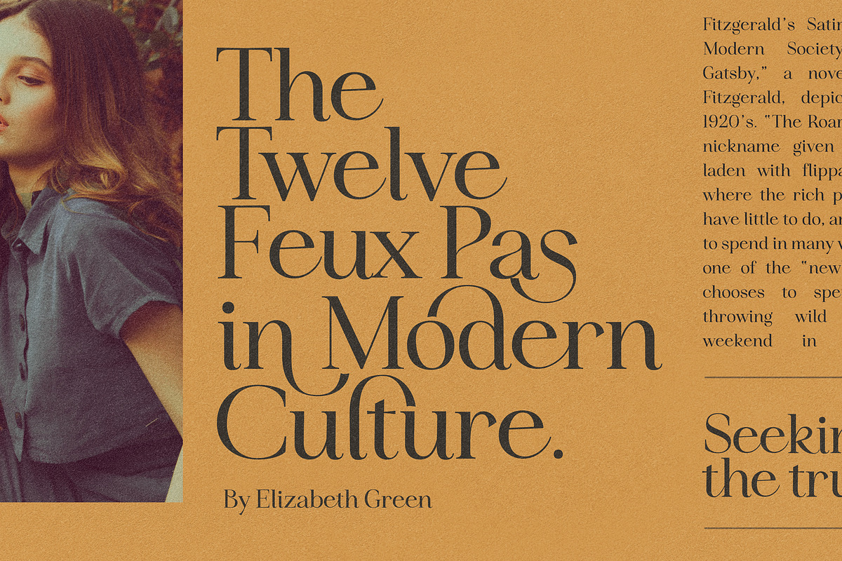 Idealist Serif, a Serif Font by Nicky Laatz (Photo 24 of 34)