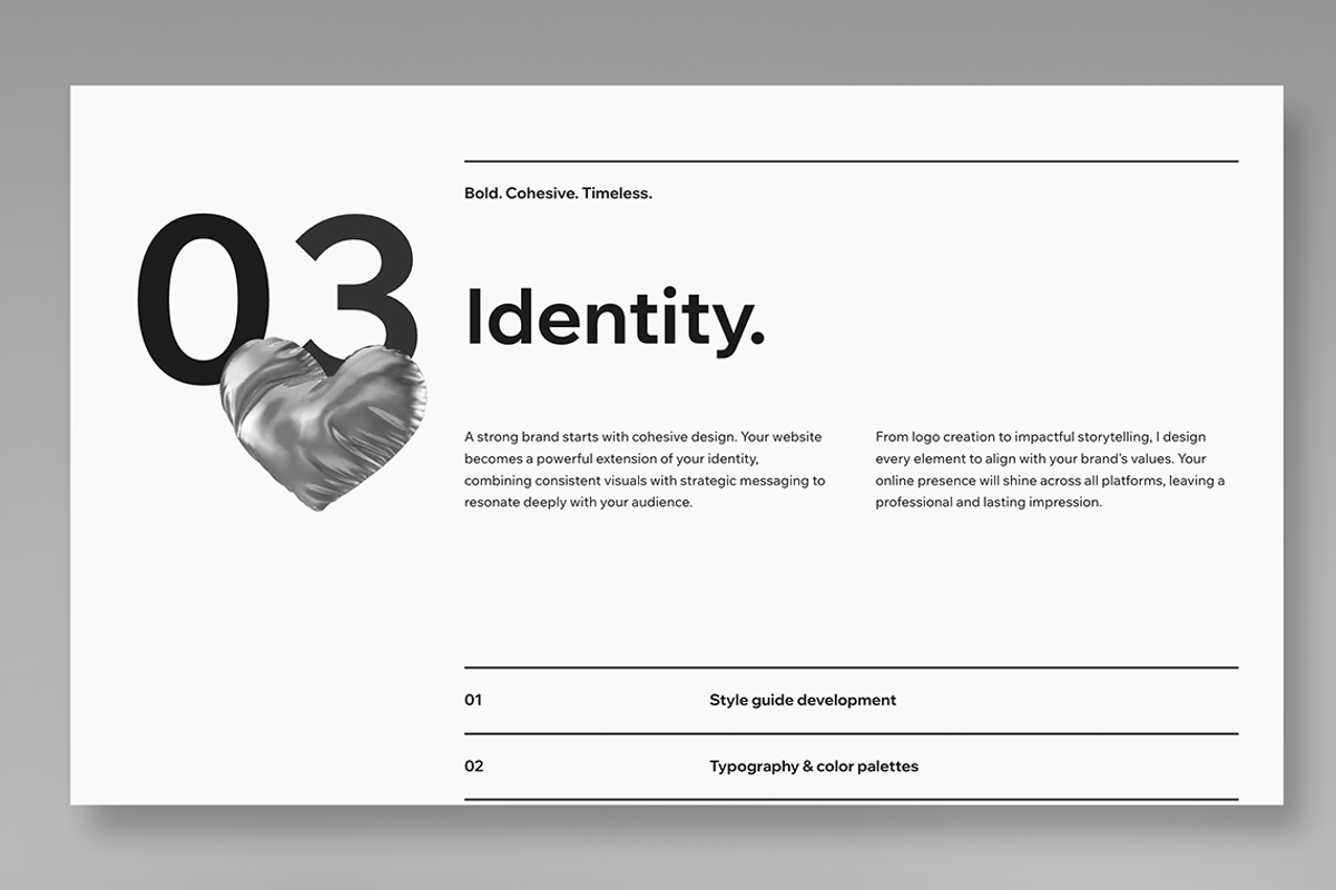 Minimal Portfolio Template preview 6