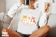 Easter Dogs Bunny Clipart PNG, an Illustration by Daily.Designs (Thumbnail 2 of 3)