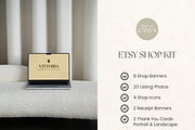 Etsy Shop Kit Branding Templates, a Branding & Logo Template by Branding Babe Co. (Thumbnail 2 of 7)