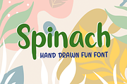 Spinach, a Font by Larin Type Co. (Thumbnail 1 of 7)