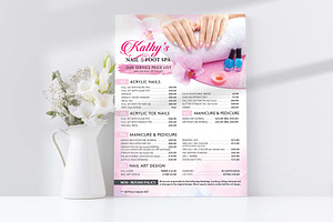 EDITABLE PRICE LIST TEMPLATE