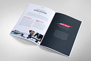Sharp Modern Brochure and PowerPoint, a Brochure Template by Shop Mockpro (Thumbnail 3 of 11)