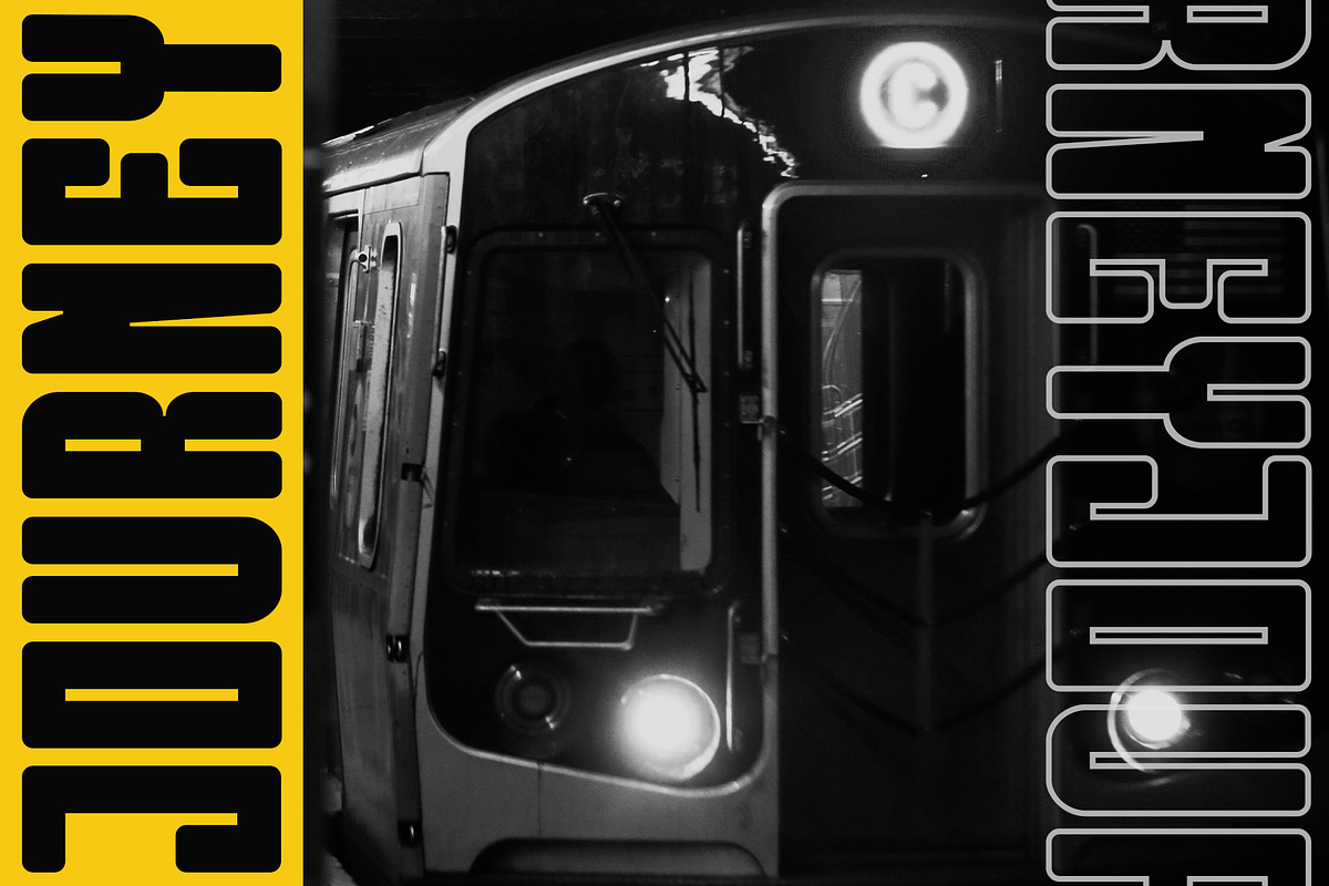Beardman - Headline Condensed Font, a Sans Serif Font by roomspace creative lab (Photo 12 of 15)