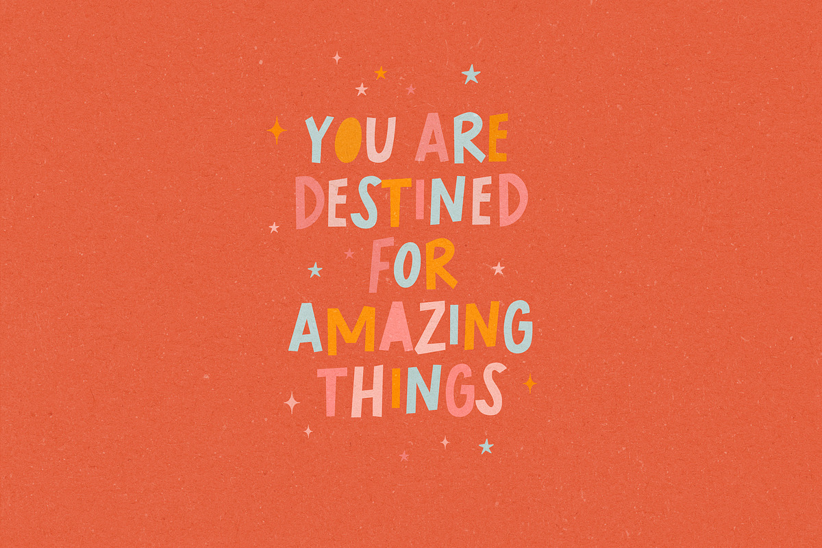 Wicked Awesome Cutout font, a Sans Serif Font by Nicky Laatz (Photo 2 of 8)