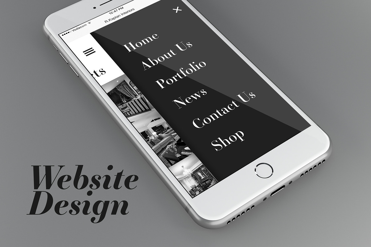 iPhone 8 Design Mockup, an iPhone Mockup by illustrated (Photo 2 of 6)