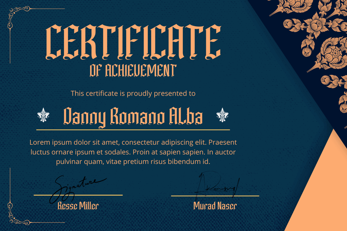 JAROHY – Blackletter Font, a Blackletter Font by twinstd (Photo 5 of 13)