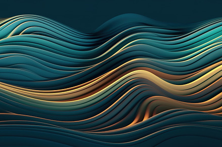 Trippy Waves Ripple Patterns, an Abstract Photo by Virgo Studio