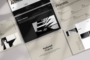 Architecture Portfolio Landscape, a Brochure Template by TemplateFolio-Shop (Thumbnail 2 of 18)