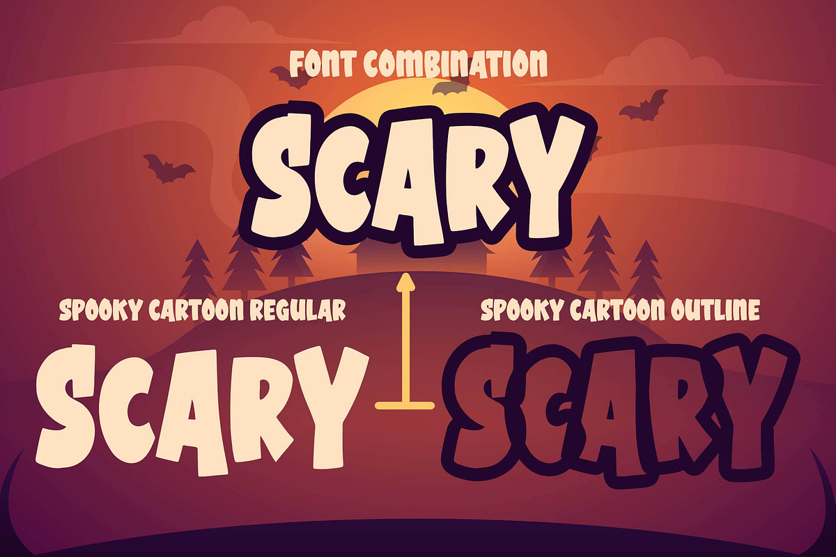 Spooky Cartoon a Playful Scary Font, a Font by Blankids Studio (Photo 6 of 7)