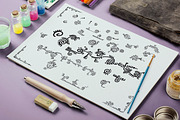 Ze Typeface + Extras, a Script Font by SmartDesigns (Thumbnail 3 of 4)
