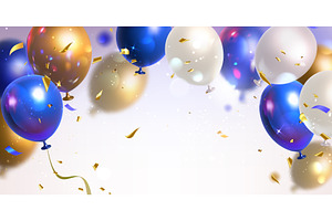 Festive celebration with confetti, an Object Illustration by art PVP - market