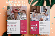 2 Page | Media Kit + Rate Sheet, a Resume Template by BlogBohemian (Thumbnail 1 of 3)